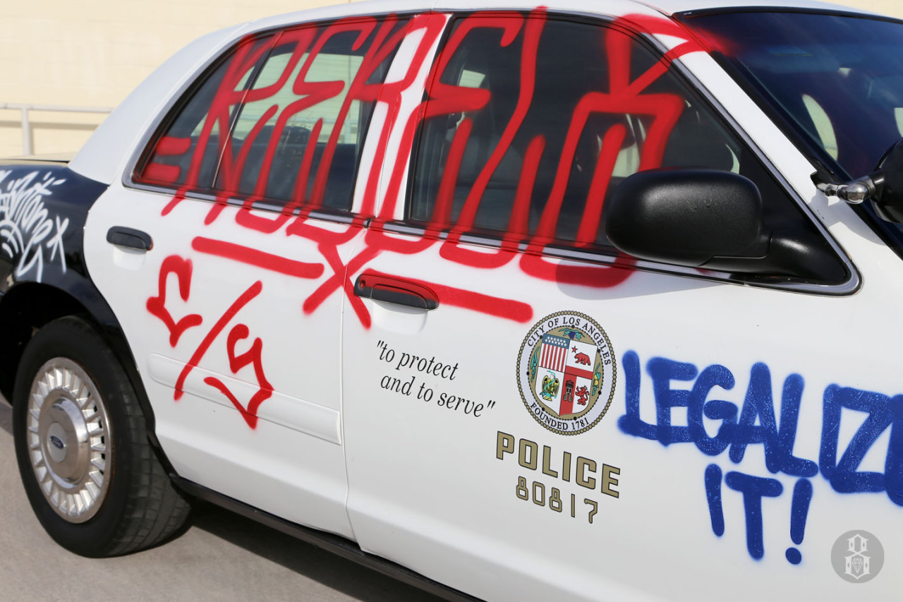 thefuckfiles:  That’s fucking art. Fuck authority. http://rebel8.com/ 