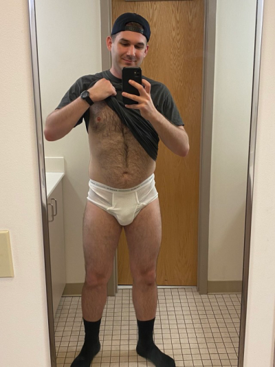 cattail-down:These are not my photos, and I apologize for “stealing” them.  I just wanna say that this guy is stupid handsome, and rocks his briefs well.  This is just a tribute.  If you are this guy, get at me 😘. 
