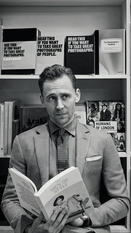 lolawashere:Tom Hiddleston for GQ Magazine, B&W, my edits.