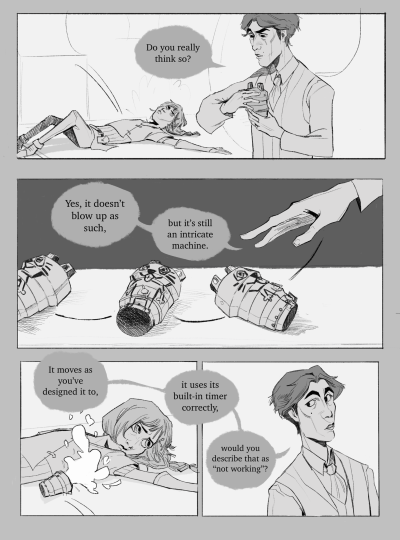 pherre:au where viktor and powder somehow met during act 1. idk i just want them