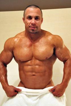 Handsome, sexy, muscular and mounds of pecs