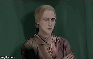 modgepodgethrowaway: writeouswriter:   When you’re writing and can’t decide on a character’s appearance:    When you’re reading and they haven’t described the characters  