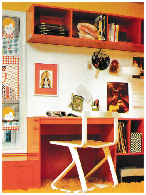 thegikitiki:Study Desk, Children’s Room, 1977