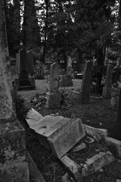 graniteonmypizza:Kozala Jewish Cemetery, Rijeka, Croatia, January 2017