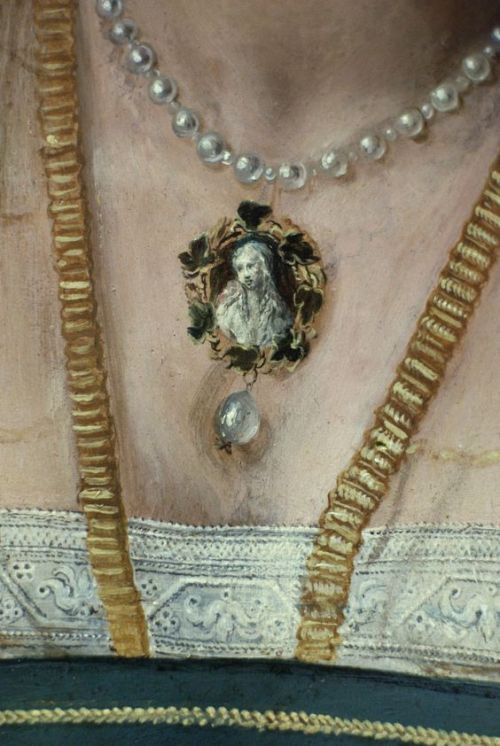 Pedro Campaña, Portrait of a Lady (detail), 16th century
