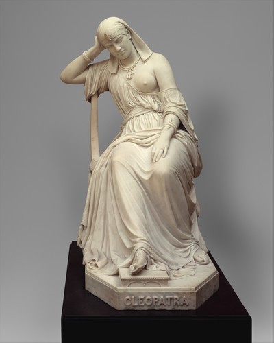 met-american-painting:Cleopatra by William Wetmore Story, American Paintings and SculptureGift of Jo