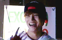 kaitaestrophe:  29/100 gifs of my perfect namja Kai [his precious eye smile ;u;~]           