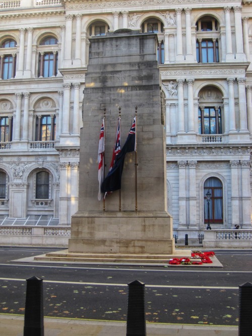 Cenotaph, Whitehall, London, 2010.Joseph Stalin: “The death of one man is a tragedy. The death of mi