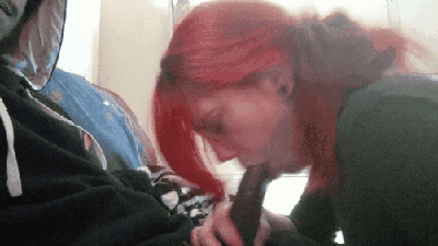 thefuckinggutter:  When I met her she “didn’t suck dick”… Haha. Now she’s