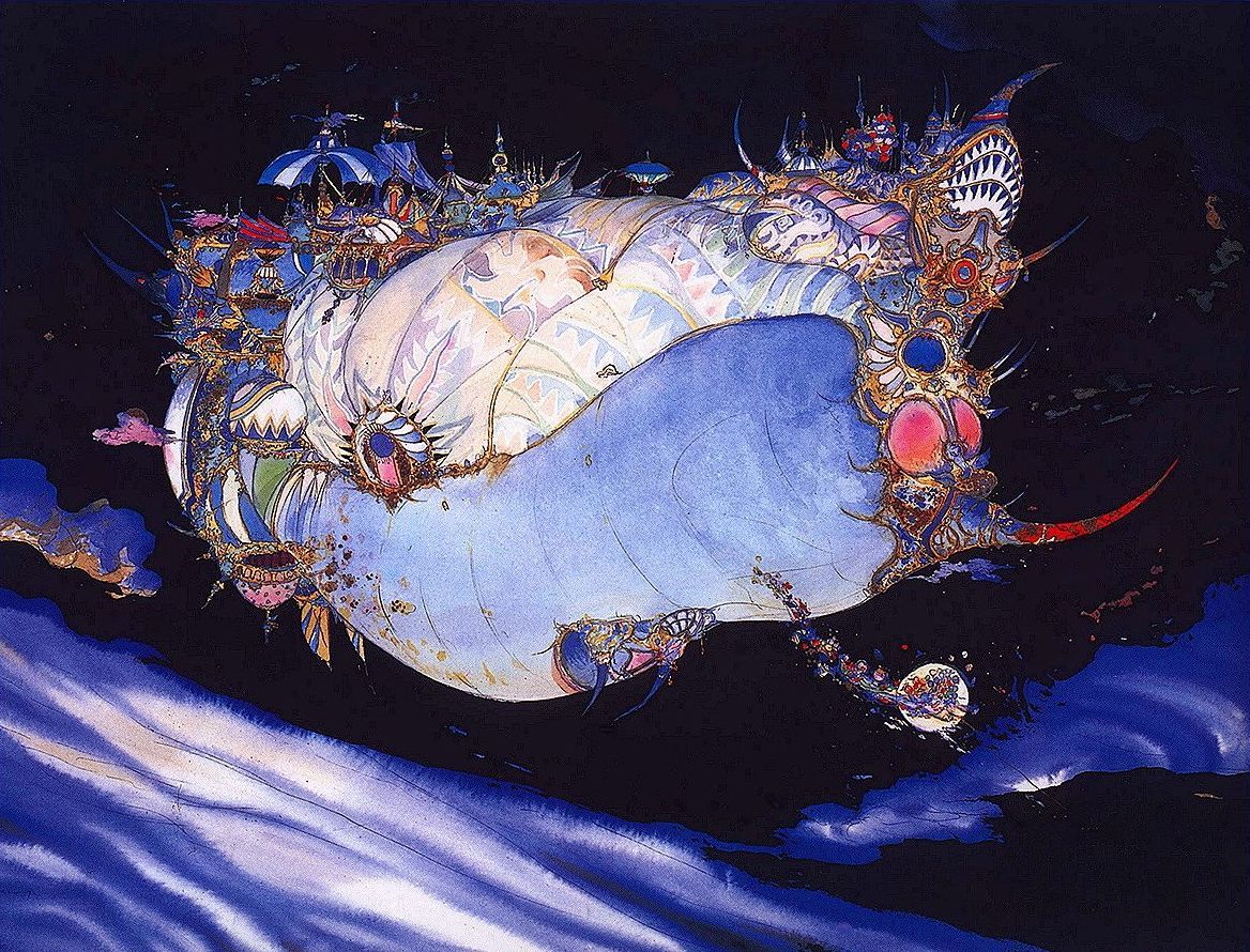 thevaultofretroscifi:
“Yoshitaka Amano, Lunar Ark
”