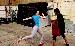 Awesomelordanonymous:  Daisy Ridley Training For Star Wars