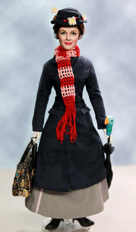 O&rsquo; it&rsquo;s a Jolly Holiday with Mary! eBay auction of #ooak #repainted #MaryPoppins just in