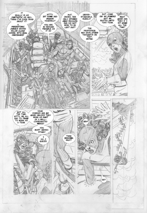  X-Men Elsewhen #1, pages 2-5 by John Byrne. 2019. For those keeping track, some of the first issue 