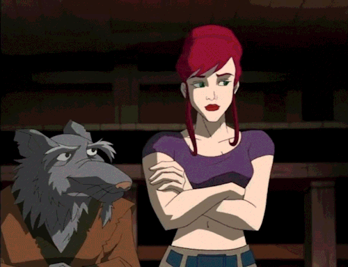 TMNT 2003 Dynamics: Leonardo And April ONeil