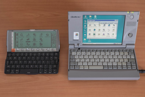 Small portables: Libretto and PSION 5MXThese tiny machines were something I dreamed of during my chi