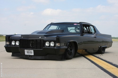 Custom old school cadillac cars