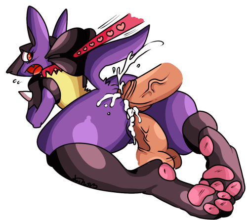 doyourpokemon:  “A good Lucario can take on two opponents at once…think of this as practice~”
