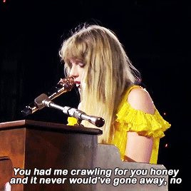 Taylor PerformingYoure Not Sorry, The Eras Tour Houston, Night 1