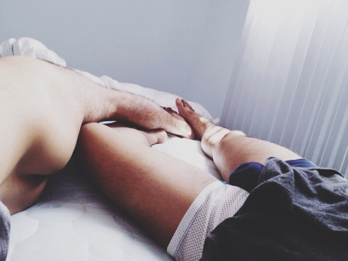 ifancylegs: skin on skin by Larrend and Karl on Flickr.