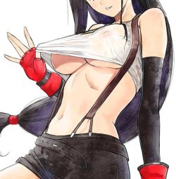 sgeewiz:  Tifa Lockhart Art by   Tony_T2ARTWORKS