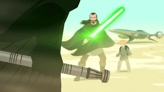 gffa: Star Wars: Galaxy of Adventures | Jedi vs Sith “These are your first steps….&rdqu