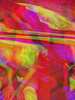She became plastic fantastic DMNC RMX http://dombarra.tumblr.com #gif #beauty #glitch