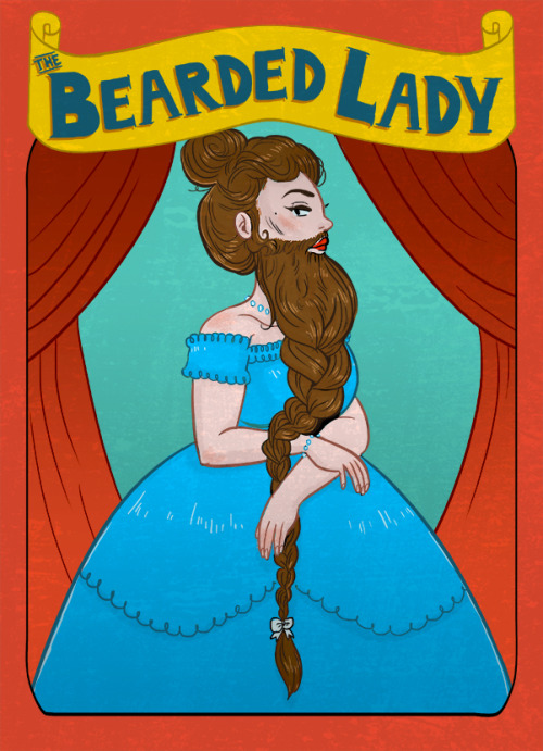 Pretty chuffed I get to draw bearded ladies for my job B)  Drawn for the ThoughtSpot blog (the artic
