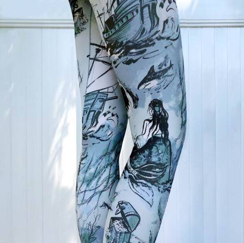 Porn Pics sosuperawesome:  Leggings by torynova on