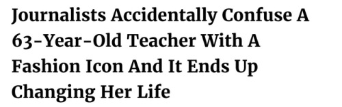 ithelpstodream:Meet 63-year-old Lyn Slater, who has, until recently, been an ordinary professor at F