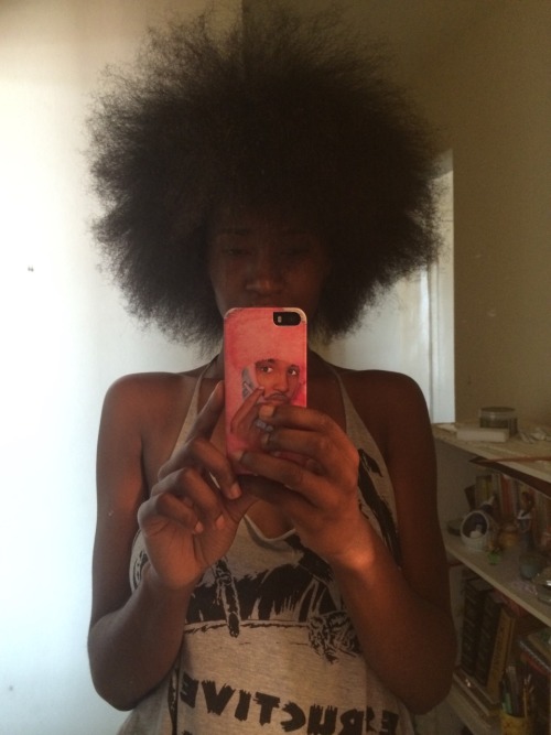 blvckbxxk:Hair Selfies