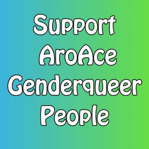 genderqueerpositivity:(Image description: a blue and green background with white centered text that 