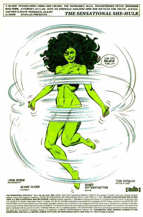 funnypages: The Sensational She-Hulk #40  < |D’‘‘‘