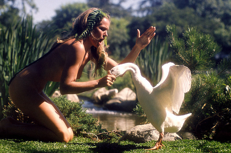 eroticaretro:  European actress and sex symbol, Ursula Andress, spends a relaxing