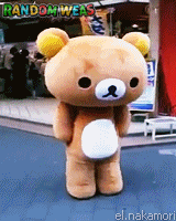 randomweas:  Rilakkuma Dance (๑･㉨･๑)  