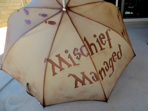 his-favorite-little:  nymphomanic-pet:  geek-studio:  Amazing geeky hand painted umbrellas by CassaRaptor. These umbrellas are waterproof, crack proof, and peel proof! All uniquely hand painted. Check them out at her store here. Get the chance to win