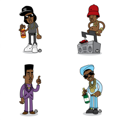 Evolution of The B-Boy Sticker Pack (Series 1 & 2) by @wordtothemother