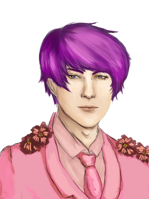 pinkpainted-devil:I needed pastel and transparent Tsukiyama in my life :p 