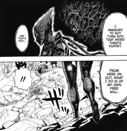 This is what would've happened If Cosmic Garou accepted the power from god  fully… : r/OnePunchMan