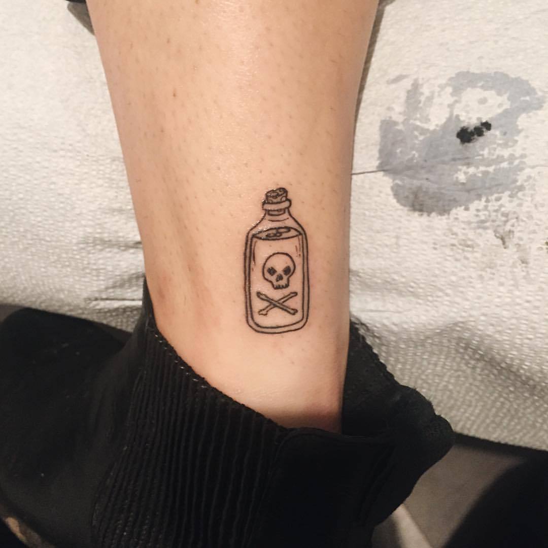 Poison Bottle Tattoos  Tattoo Insider