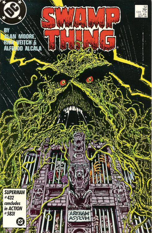 Sex Cover art by Steve Bissette for Swamp Thing pictures