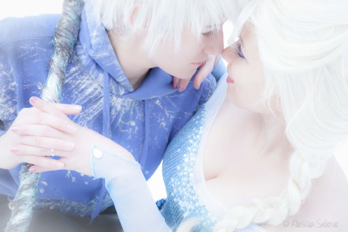 cosplayfanatics: Jack Frost and Elsa Cosplay By TidusSurya and Ivycosplay Photo 