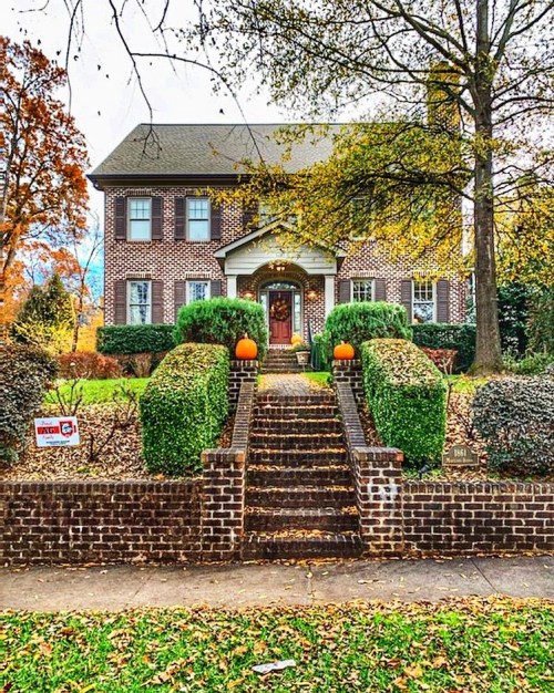 Porn :The house on the hill - love the brick steps photos