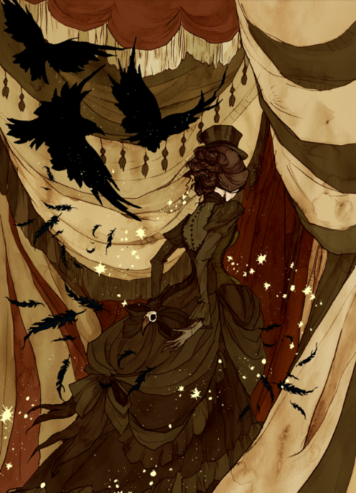 goryhorror: Artwork by critically acclaimed Gothic fairy-tale illustrator, Abigail Larson.( @abigail