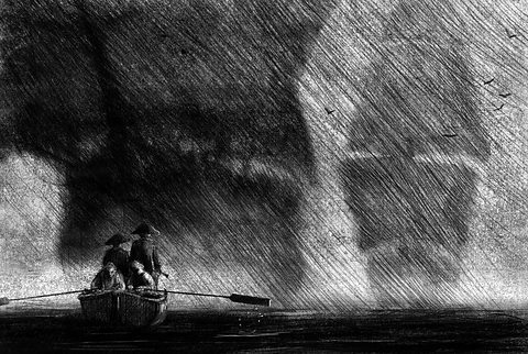 Behind the scenes of Jonathan Strange & Mr Norrell: Jim Kay’s conceptual artwork for the ‘rain s