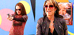 darksarcasm12:       Female Ass-Kickers Challenge, Week 18: Fun       Tara Knowles & Gemma Teller-Morrow [Sons of Anarchy]            