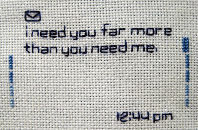 mothurs:&ldquo;i need you far more than you need me.&rdquo;Ginger Anyhow