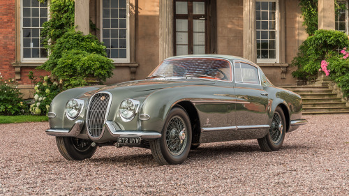  1954 Jaguar XK120 SE,Body by Pinin Farina, Photo by Justin Leighton, courtesy of Bonhams