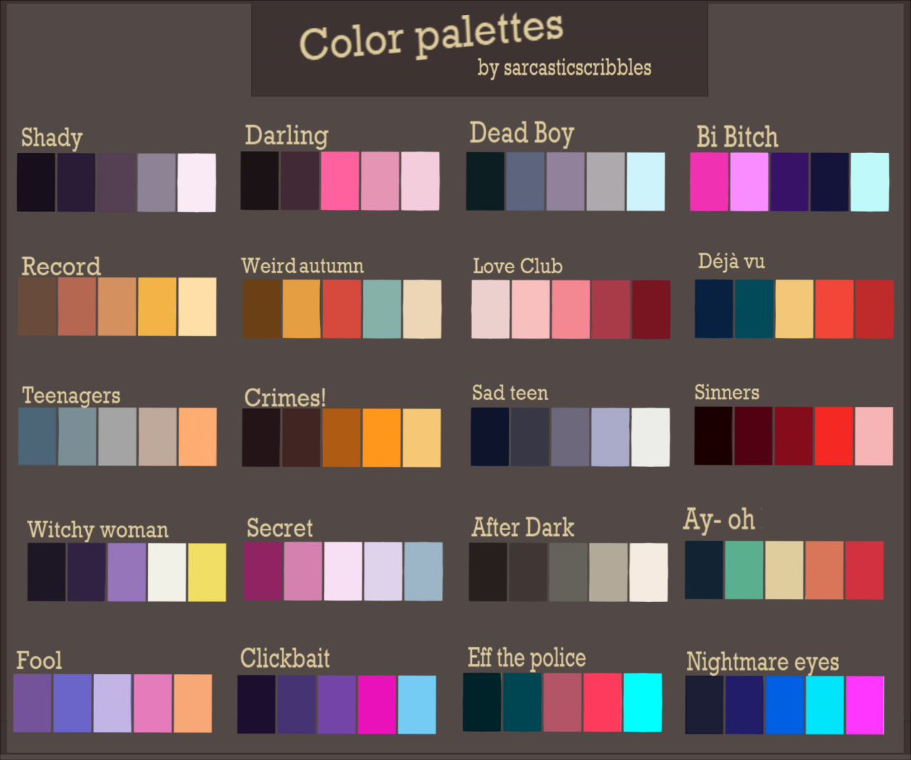 Color Palettes For People Image To U