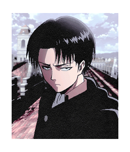 ayumiko:♔ 20 Male Characters Days by: Hanakumamii ♔ ↪ Day 04: Favorite badass male characterLevi Ack