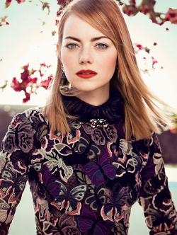 celebstarlets:  Emma Stone - Vogue Magazine